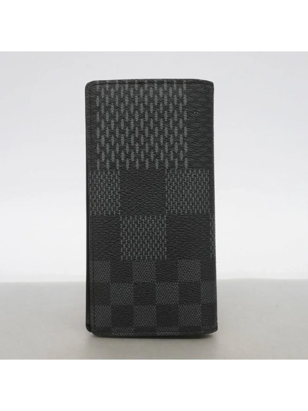 Louis Vuitton Wallet Damier Graphite 3D Portefeuille Brazza NM Black Gray